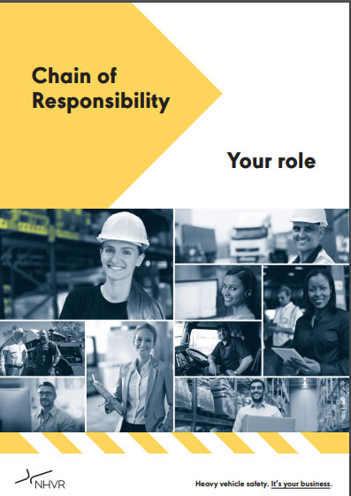 NHVR Publication on Chain of Responsibility